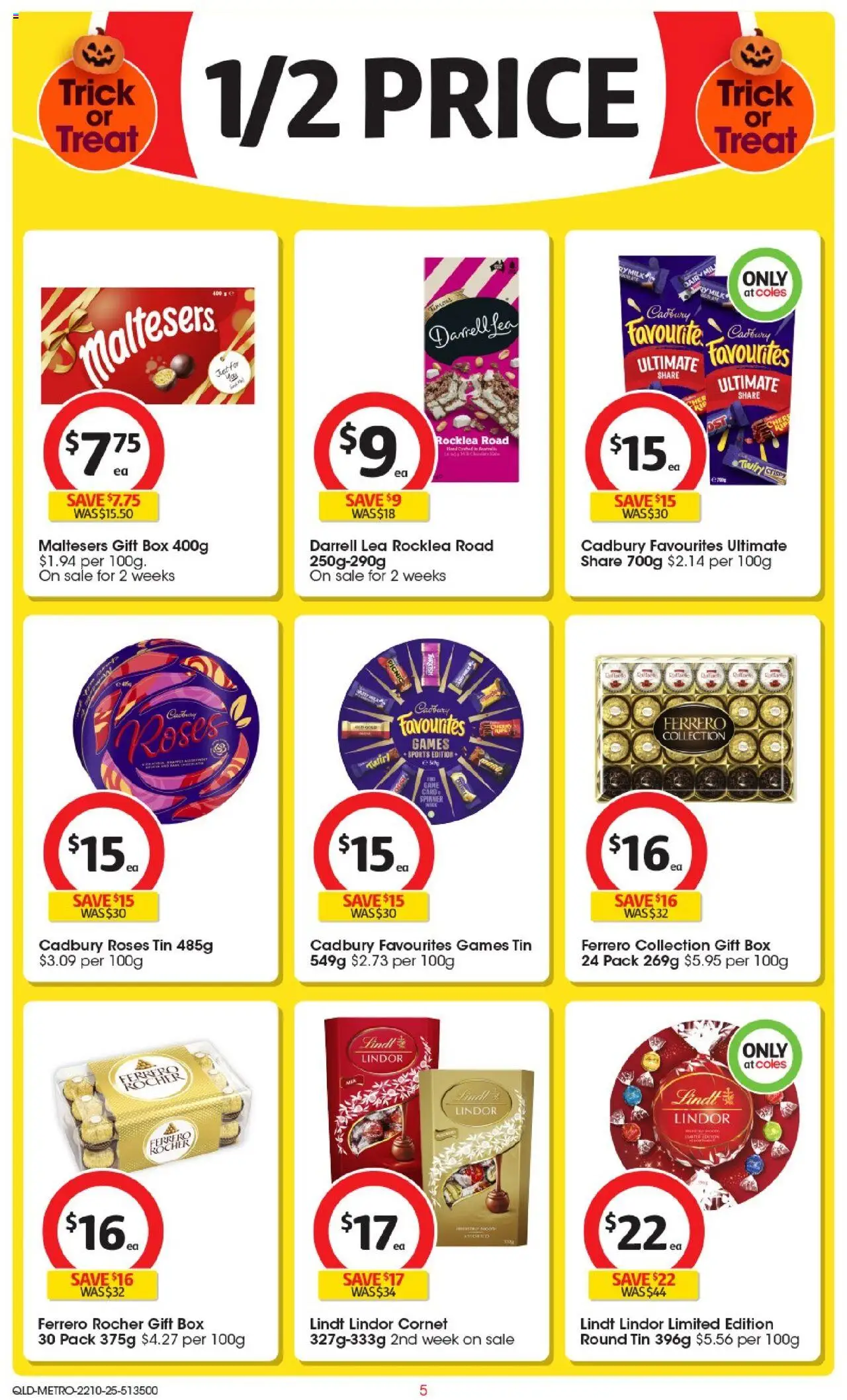 Coles catalogue - valid from 22.10.2025 | Page: 6 | Products: Box, Milk, Game