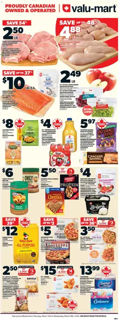 Preview of Valu Mart weekly flyer from shop Valu Mart valid from 12.03.2026