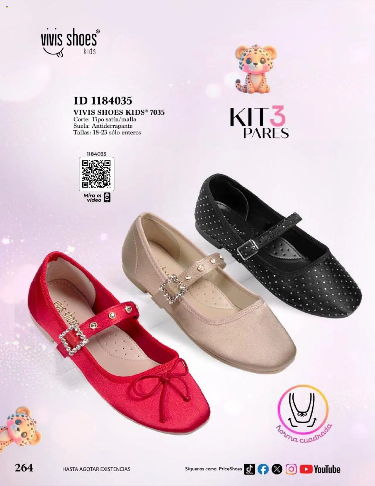 Nuevas ofertas de Price Shoes válidas en toda la República Mexicana desde el 05.08.2024. ¡Encuentra las mejores ofertas en Price Shoes catálogo Vestir Casual ! | Página: 264 | Productos: Video