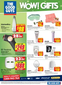 Preview of The Good Guys  Catalogue  - valid from 03.12.2025 | Page: 22 | Products: Mirror, Diamond, Mask, Epilator