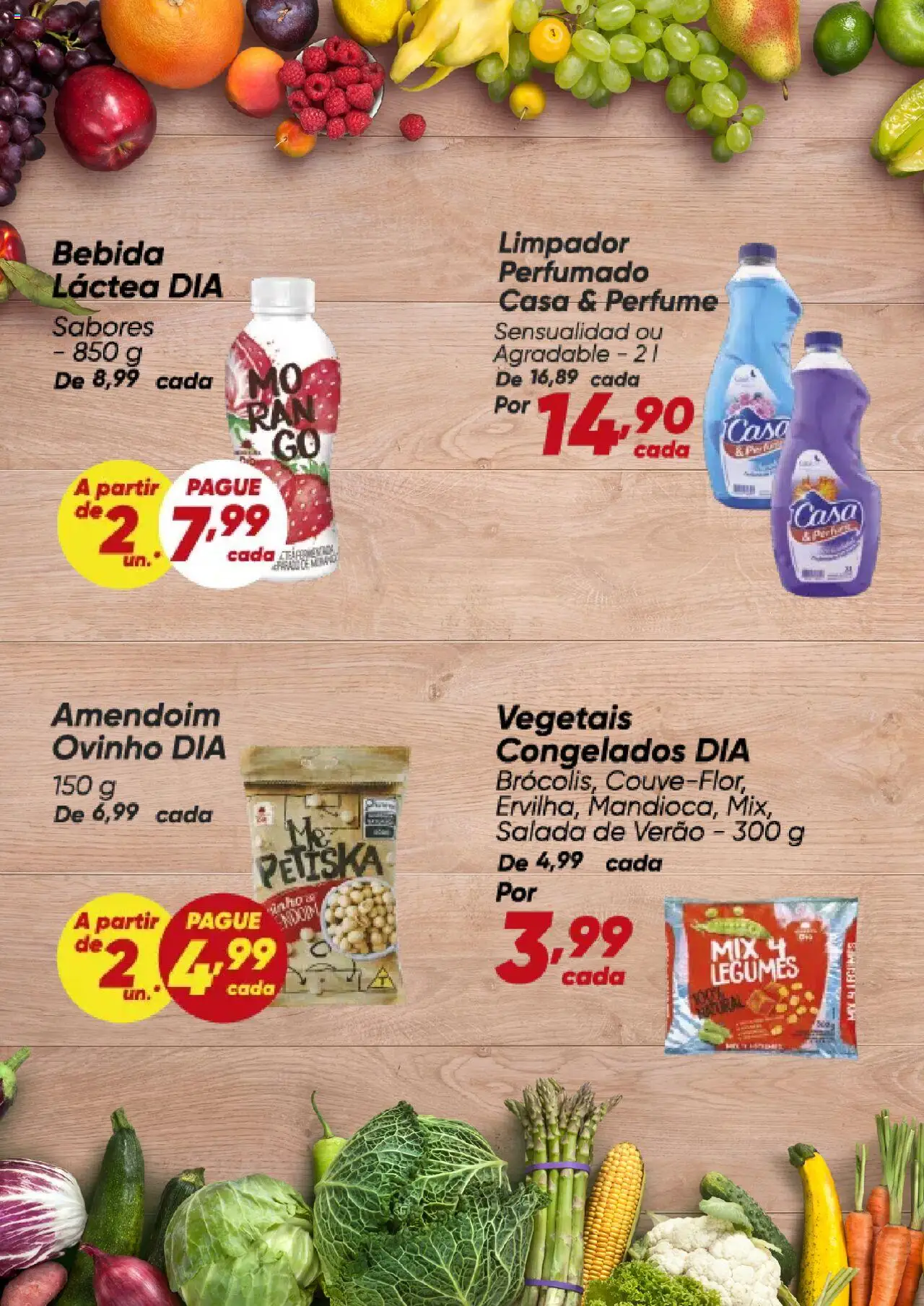 Dia Folheto - válido de 18.08.2025 | Página: 4 | Produtos: Amendoim, Perfume, Salada, Bebida