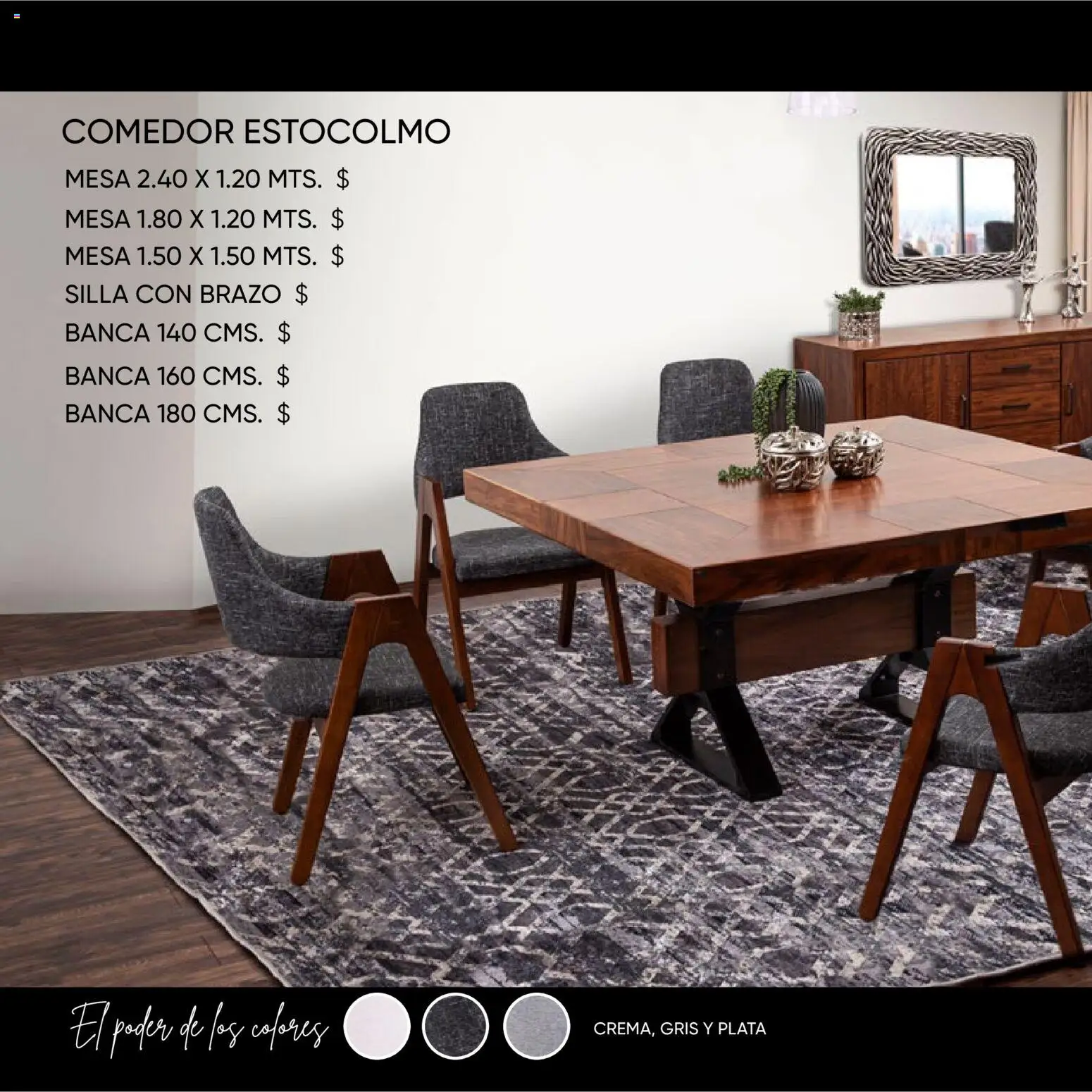 Nuevas ofertas de Muebles Dico válidas en toda la República Mexicana desde el 22.10.2025. ¡Encuentra las mejores ofertas en Muebles Dico catálogo Colección Premium! | Página: 46 | Productos: Silla, Mesa