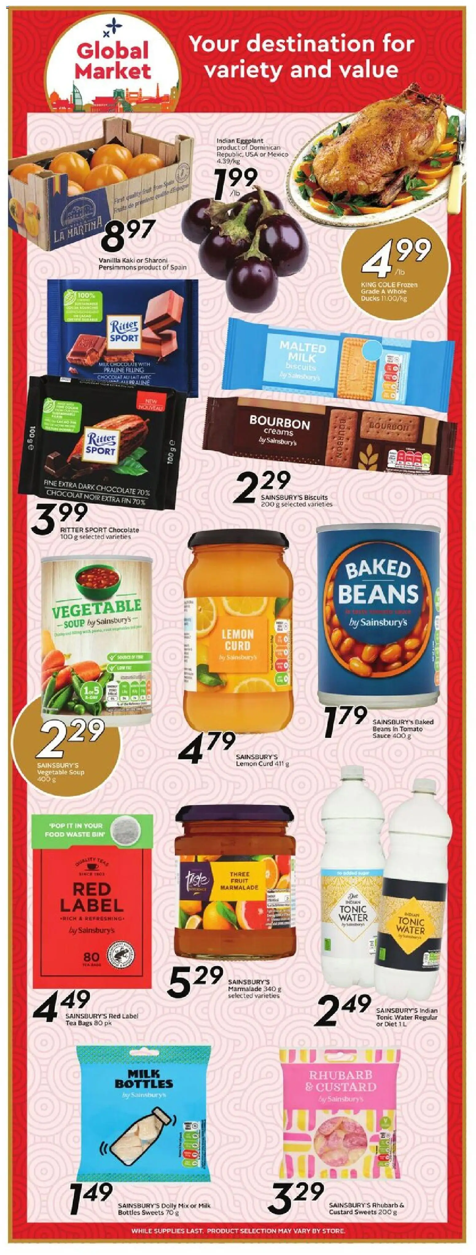 Sobeys flyer valid from 18.12.2025 | Page: 15 | Products: Tea, Bourbon, Milk, Chocolate