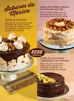 Vista previa de Soriana - Dulces momentos Un pedacito de México Híper Nacional, nuevo folleto de la tienda, válido en México a partir del 30.10.2025 | Página: 4 | Productos: Plátano, Crema, Pan, Café