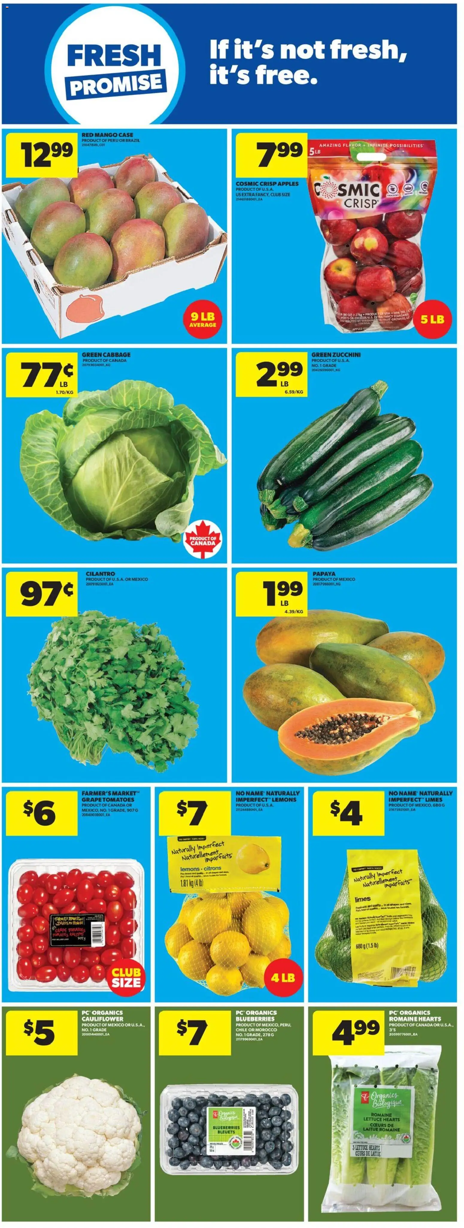 Real Canadian Superstore flyer valid from 01.01.2026 | Page: 16 | Products: Case, Apples, Tomatoes