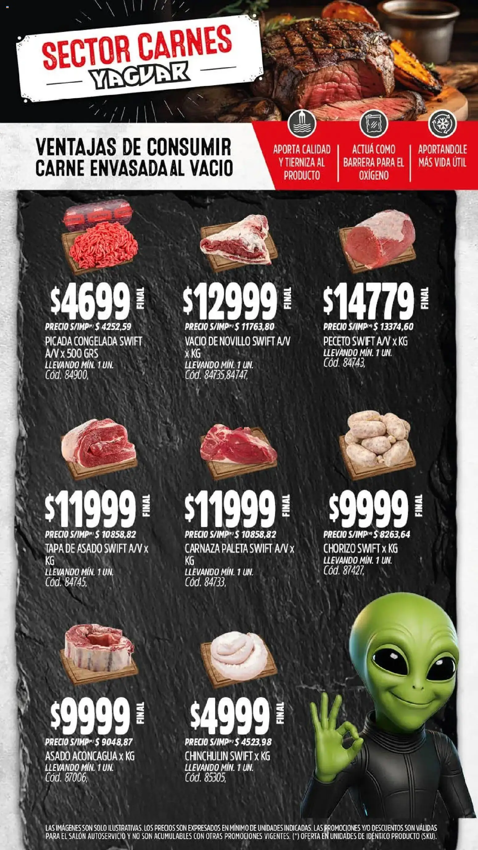 Yaguar - Oferta Semanal Santa Fé │ válido desde el 02.03.2026 | Página: 4 | Productos: Paleta, Chorizo