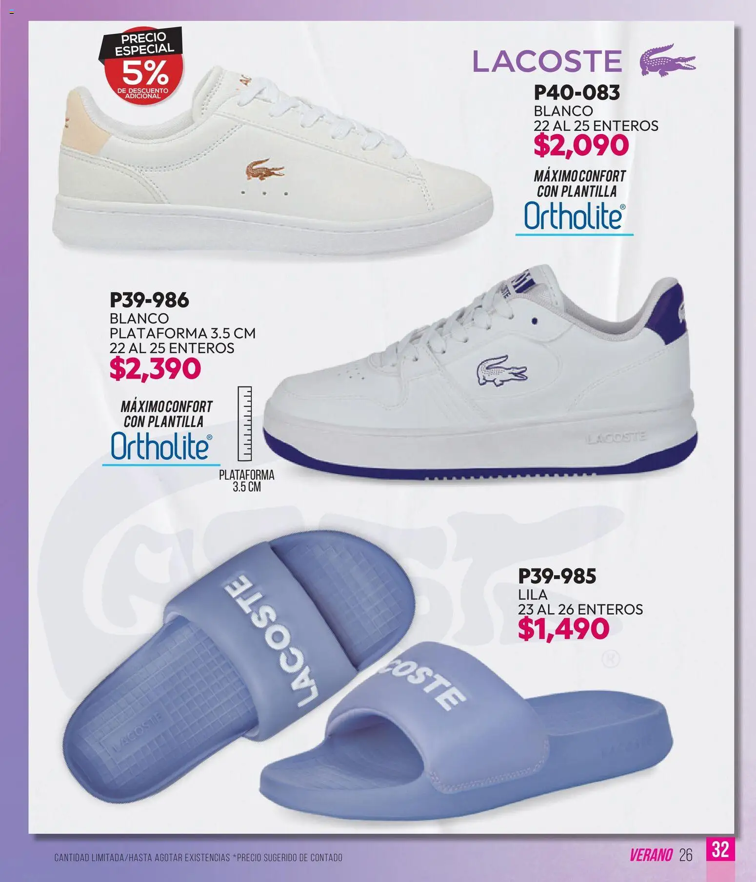 Nuevas ofertas de Cklass válidas en toda la República Mexicana desde el 28.04.2026. ¡Encuentra las mejores ofertas en Cklass catálogo Sportweek! | Página: 33