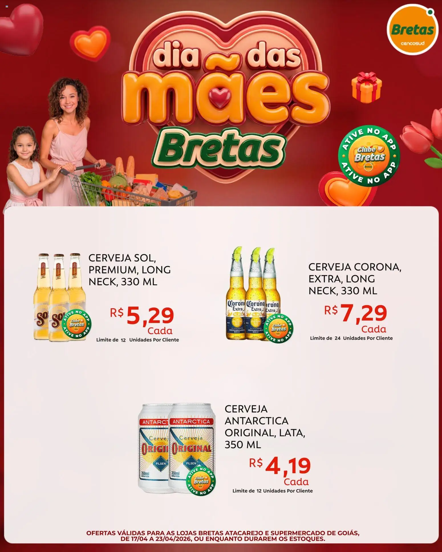 Bretas Folheto - válido de 17.04.2026 | Página: 7 | Produtos: Cerveja