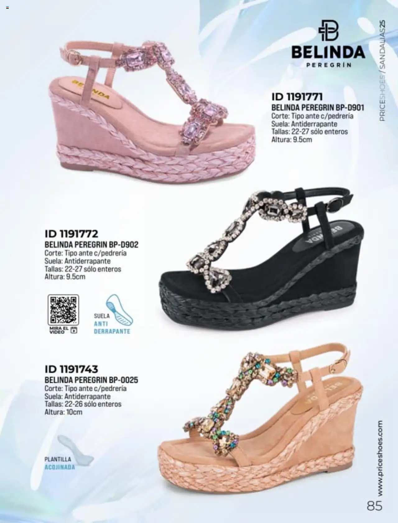 Nuevas ofertas de Price Shoes válidas en toda la República Mexicana desde el 27.01.2025. ¡Encuentra las mejores ofertas en Price Shoes catálogo Sandalias! | Página: 85 | Productos: Video