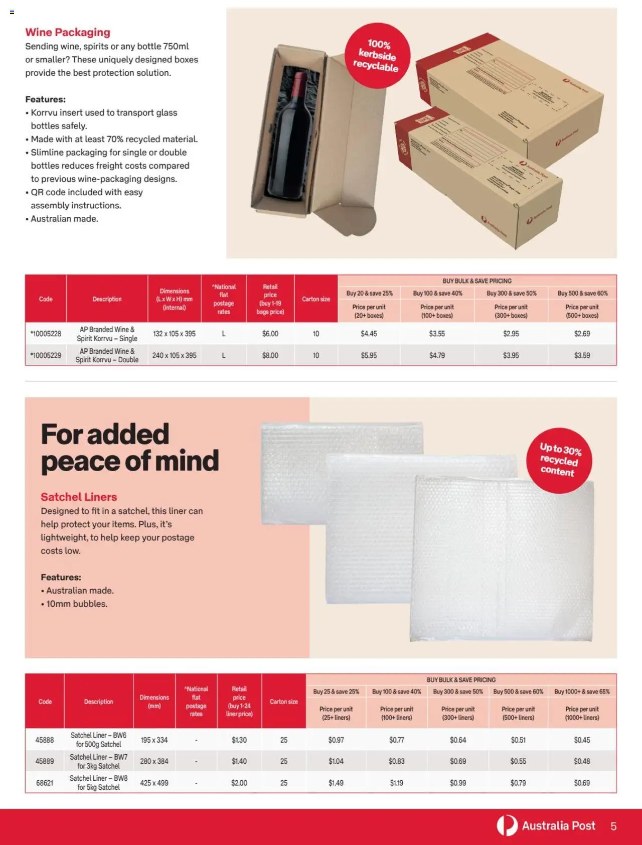 Australia Post catalogue - valid from 18.02.2025 | Page: 5 | Products: Wine