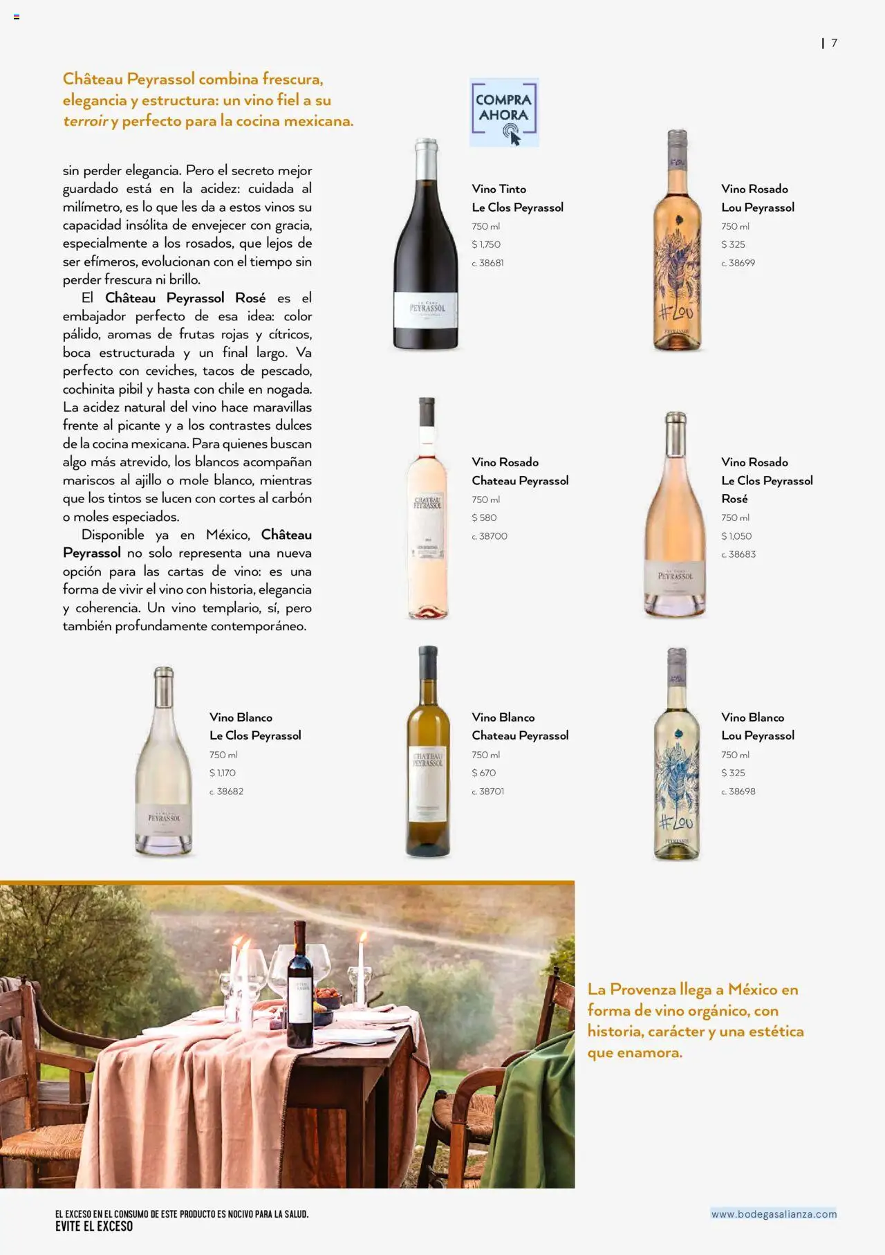 Nuevas ofertas de Bodegas Alianza válidas en toda la República Mexicana desde el 01.10.2025. ¡Encuentra las mejores ofertas en Bodegas Alianza - Catálogo Cava Morada! | Página: 9 | Productos: Dulces, Cocina, Vino