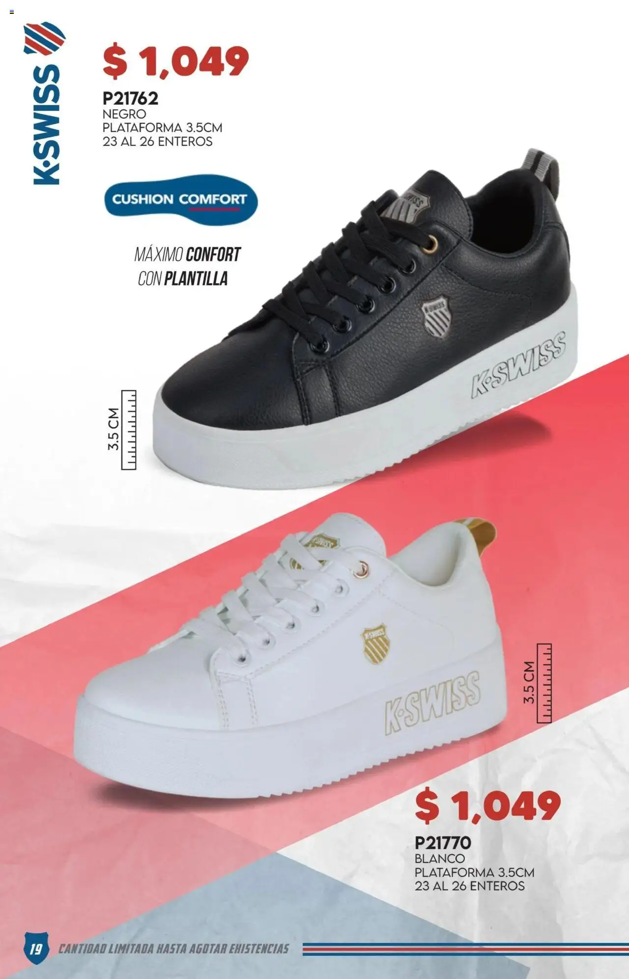 Nuevas ofertas de Cklass válidas en toda la República Mexicana desde el 29.09.2025. ¡Encuentra las mejores ofertas en Cklass - Catálogo Especial K-Swiss! | Página: 20