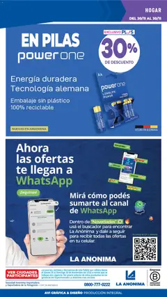 Vista previa La Anonima catálogo válido desde el 20.11.2025 | Página: 40 | Productos: Pilas, Té