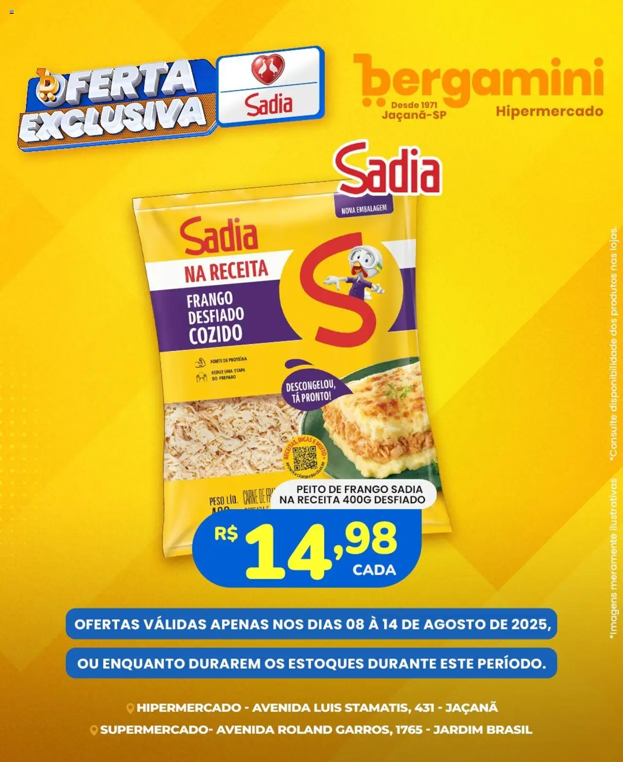Supermercado Bergamini Folheto - válido de 08.08.2025 | Página: 3