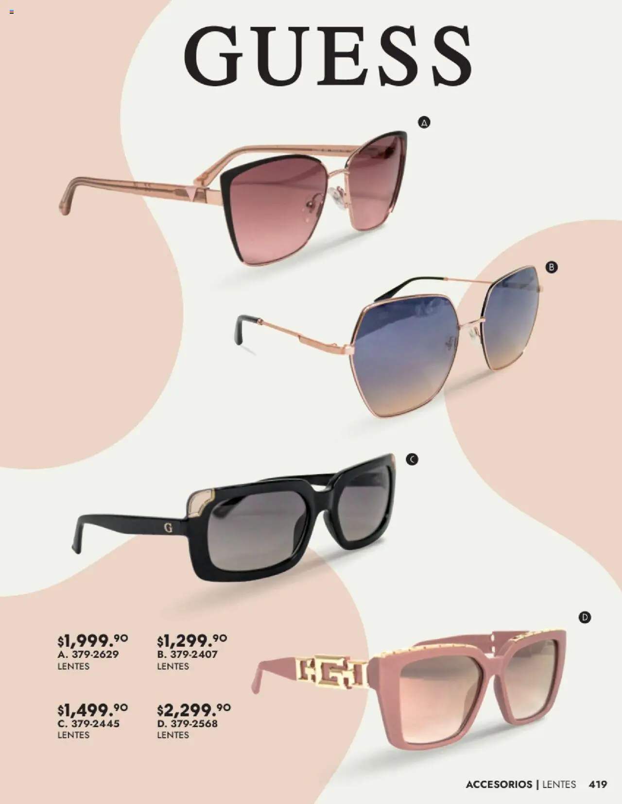 Nuevas ofertas de Andrea válidas en toda la República Mexicana desde el 24.08.2025. ¡Encuentra las mejores ofertas en Andrea - Catálogo Accesorios! | Página: 33 | Productos: Lentes