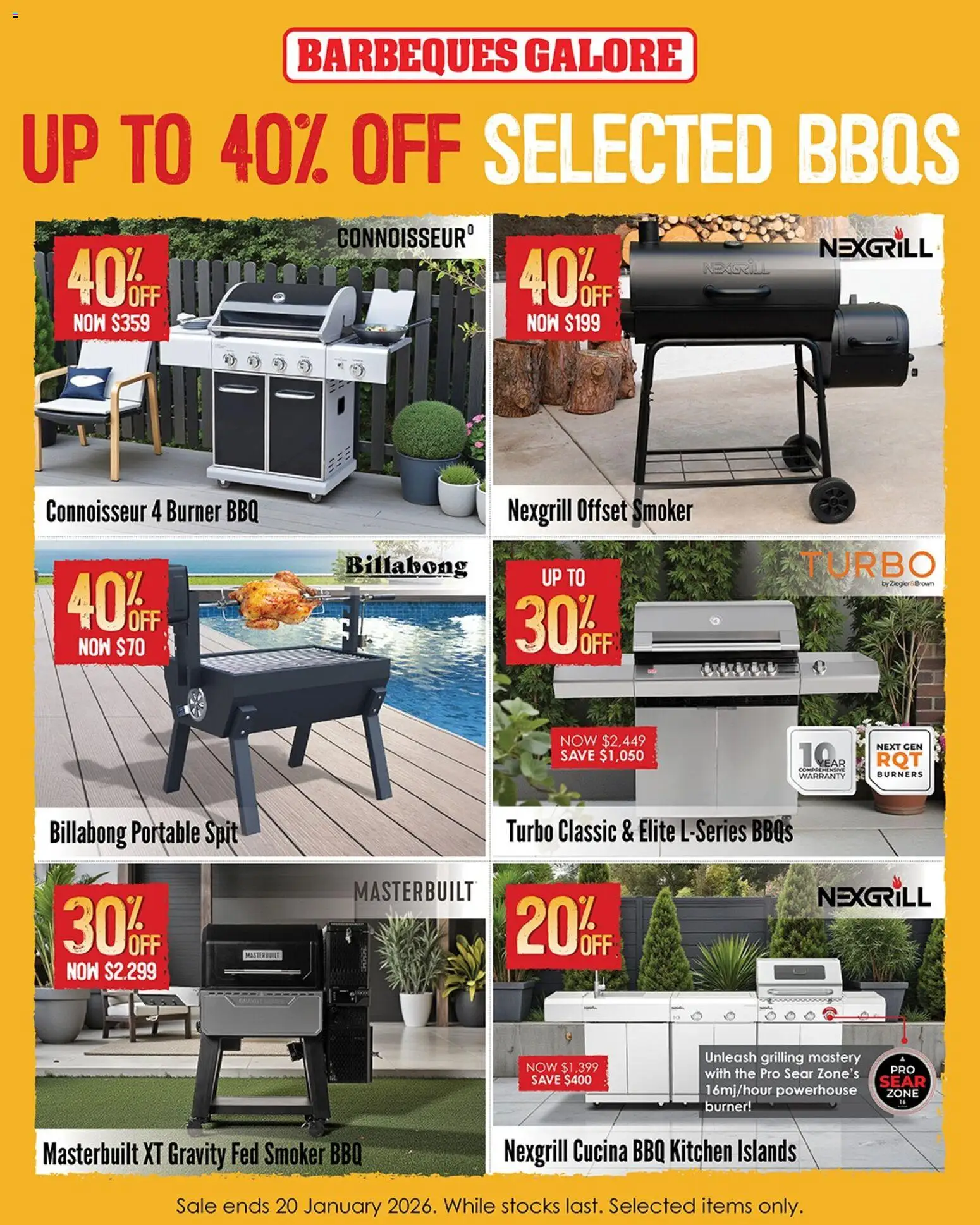 Barbeques Galore catalogue - valid from 09.01.2026 | Page: 3 | Products: Portable