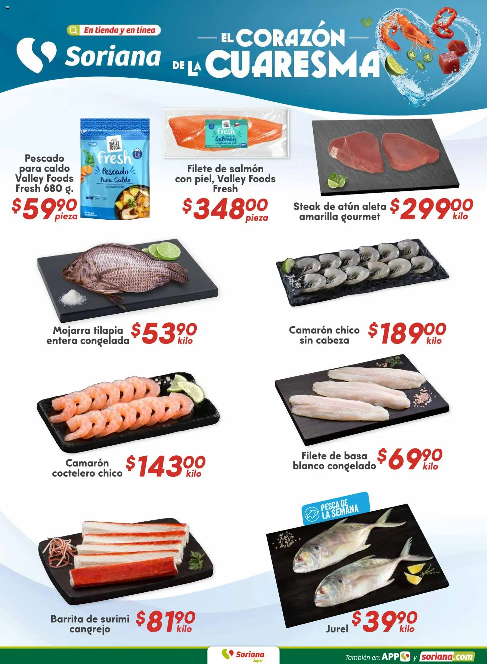 Nuevas ofertas de Soriana válidas en toda la República Mexicana desde el 19.02.2026. ¡Encuentra las mejores ofertas en Soriana - Fin de Semana Súper: Juárez! | Página: 10 | Productos: Atún