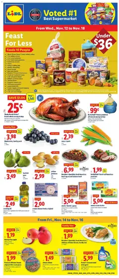Preview of Lidl weekly ads valid from 12.11.2025