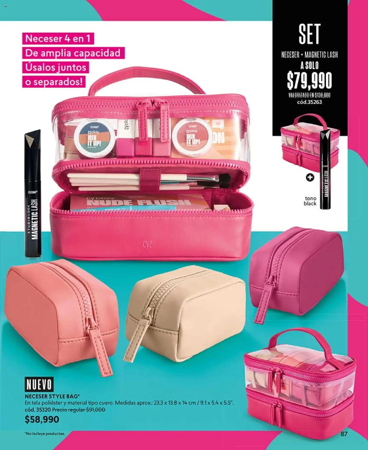 CyZone revista - valida desde el 03.04.2026 | Página: 87 | Productos: Neceser