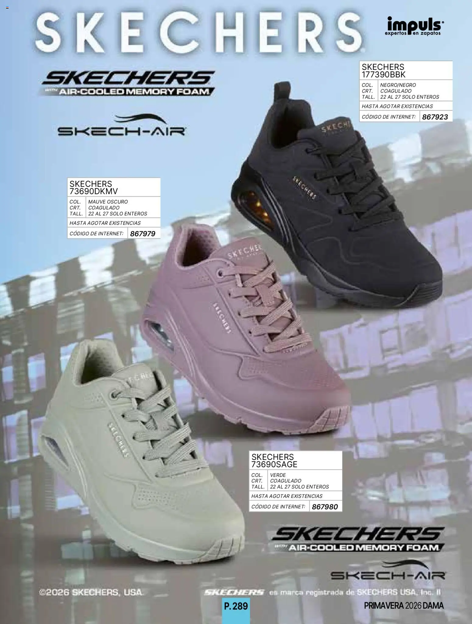 Nuevas ofertas de Impuls válidas en toda la República Mexicana desde el 01.01.2026. ¡Encuentra las mejores ofertas en Impuls catálogo Primavera! | Página: 291 | Productos: Zapatos