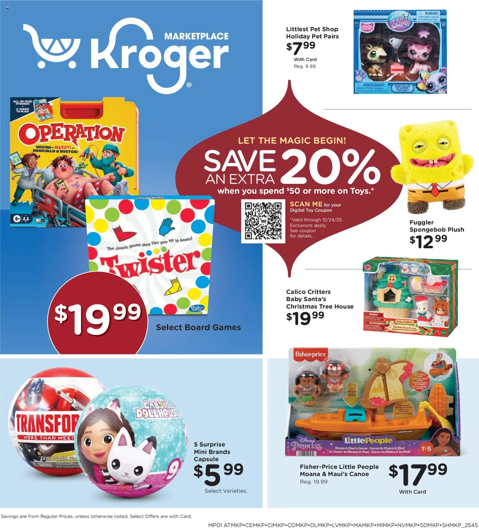 Kroger Home & Apparel - valid from 10.12.2025 | Page: 1 | Products: Canoe, Game