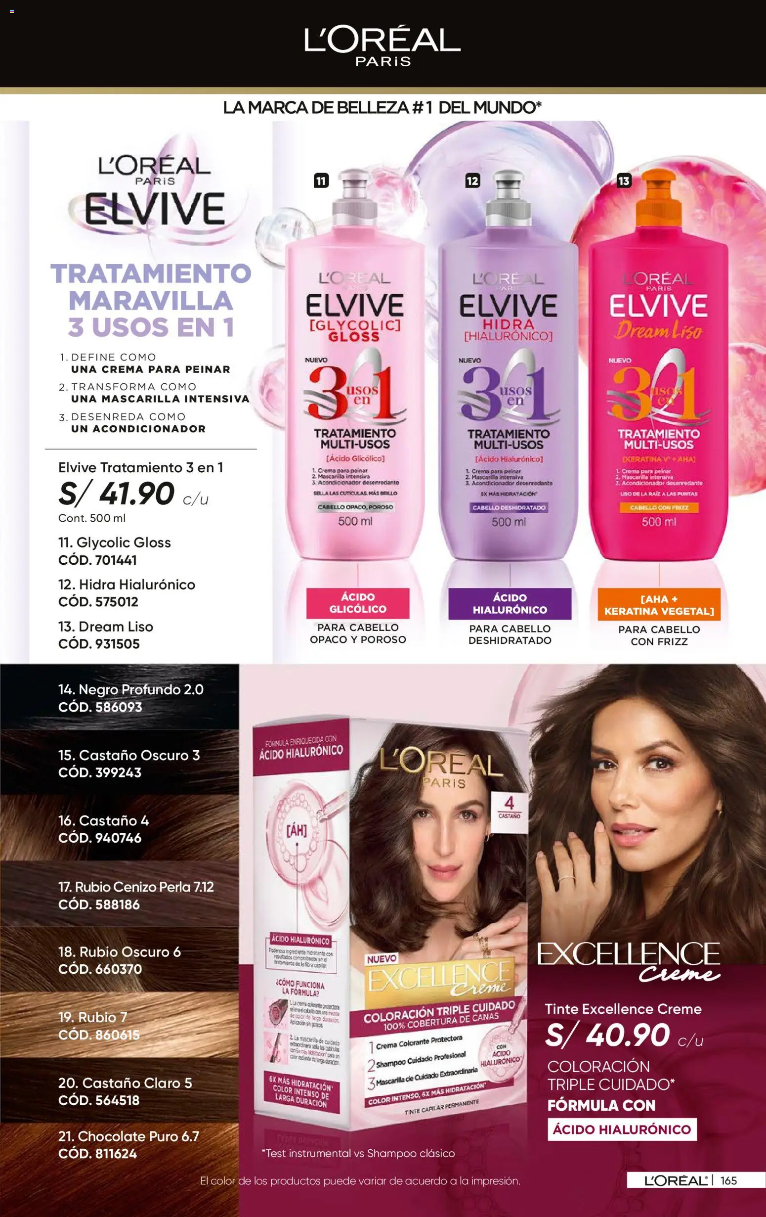 Catálogo Azzorti válido desde 07.01.2026 | Página: 168 | Productos: Shampoo, Acondicionador, Chocolate, Crema