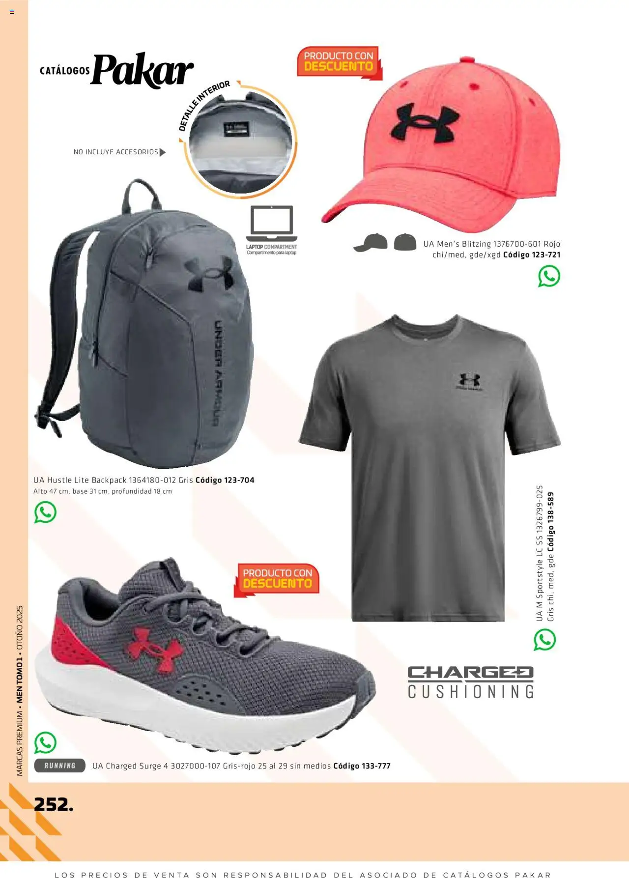 Nuevas ofertas de SC Pakar válidas en toda la República Mexicana desde el 29.08.2025. ¡Encuentra las mejores ofertas en SC Pakar - Catálogo Otoño Men Tomo 1! | Página: 252