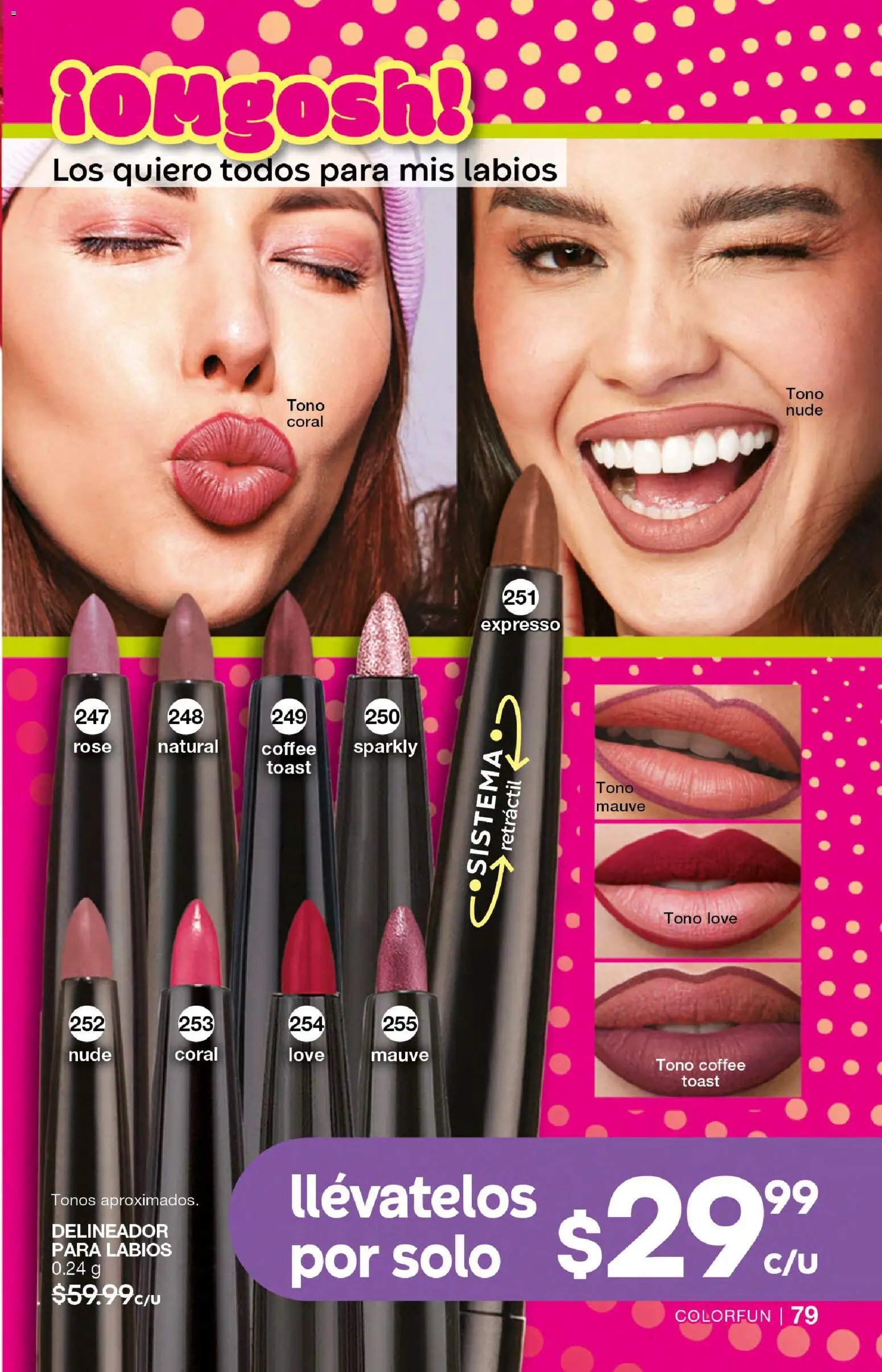 Nuevas ofertas de Fuller válidas en toda la República Mexicana desde el 18.02.2026. ¡Encuentra las mejores ofertas en Fuller campaña 23 2026! | Página: 79 | Productos: Delineador