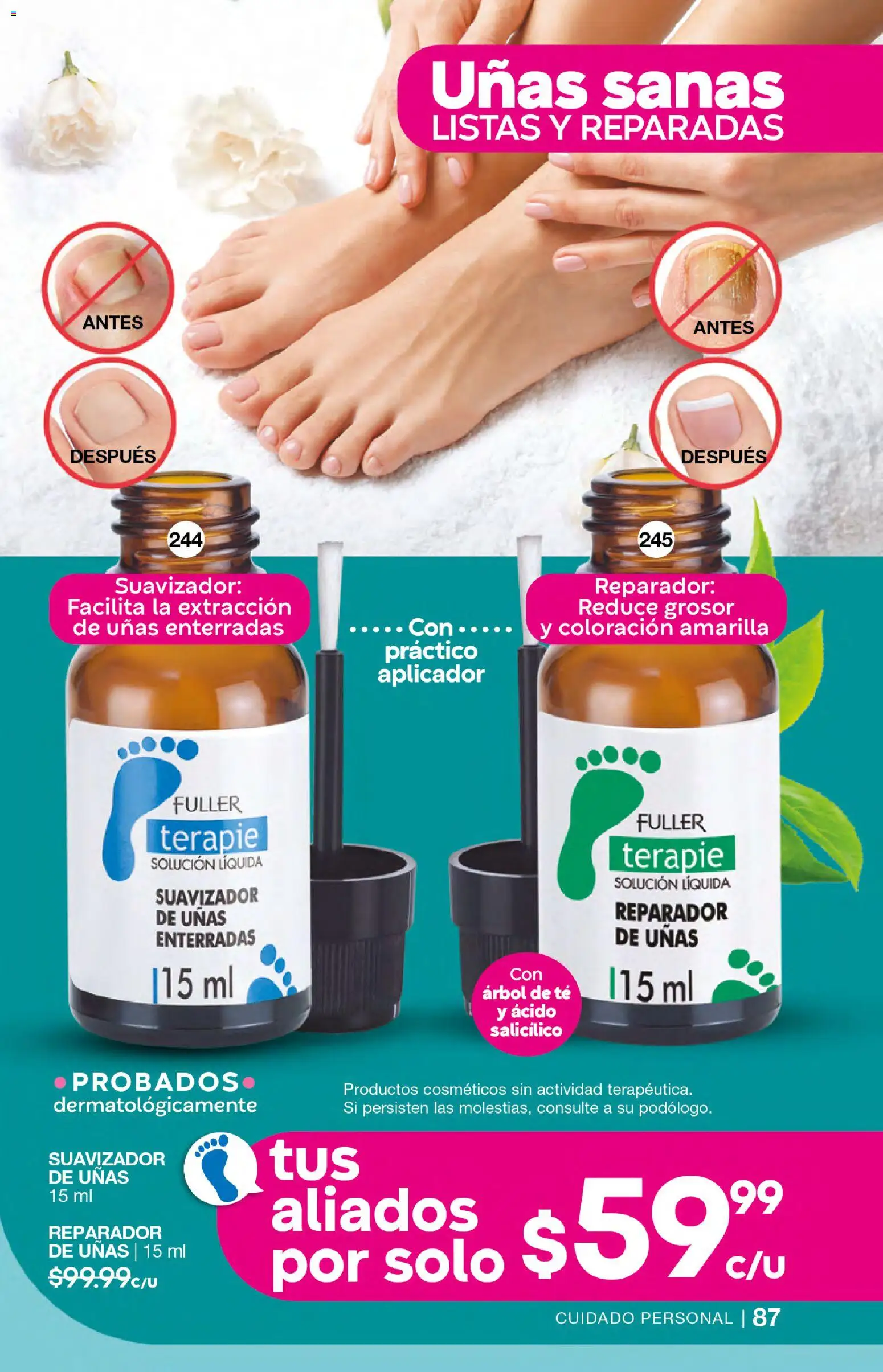 Nuevas ofertas de Fuller válidas en toda la República Mexicana desde el 07.01.2026. ¡Encuentra las mejores ofertas en Fuller campaña 20 2026! | Página: 87 | Productos: Té