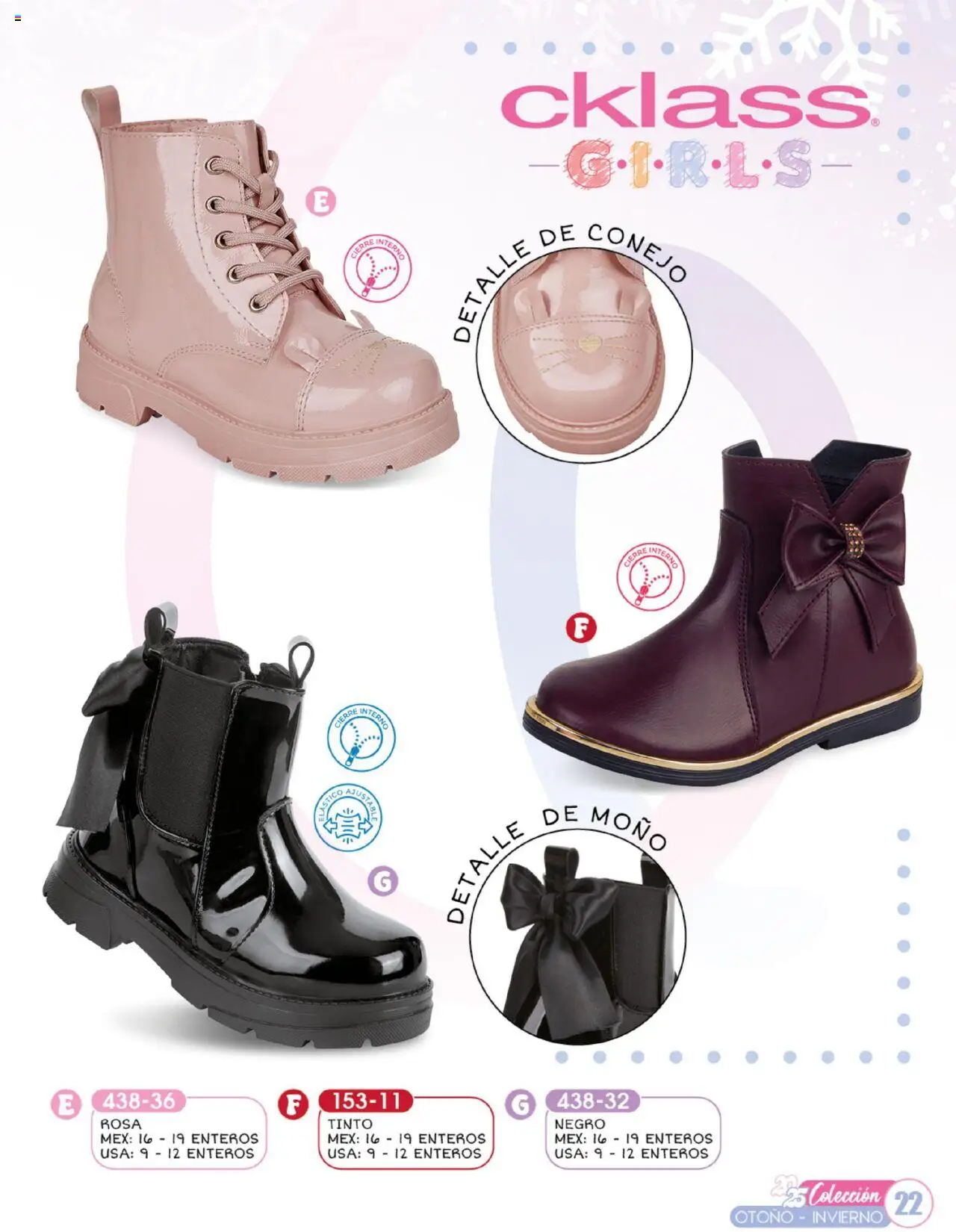 Nuevas ofertas de Cklass válidas en toda la República Mexicana desde el 14.07.2025. ¡Encuentra las mejores ofertas en Cklass catálogo Kids Nino! | Página: 103 | Productos: Moño