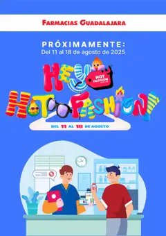 Vista previa de Farmacia Guadalajara - Hot Sale aviso, nuevo folleto de la tienda, válido en México a partir del 07.08.2025