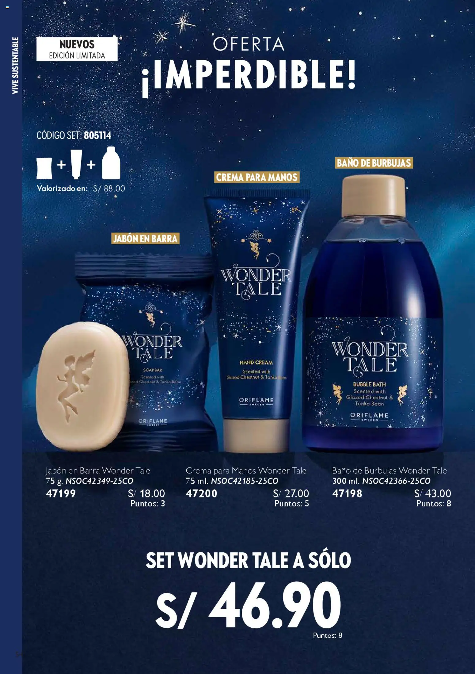 Catálogo Oriflame válido desde 06.12.2025 | Página: 54 | Productos: Jabón, Baño, Crema