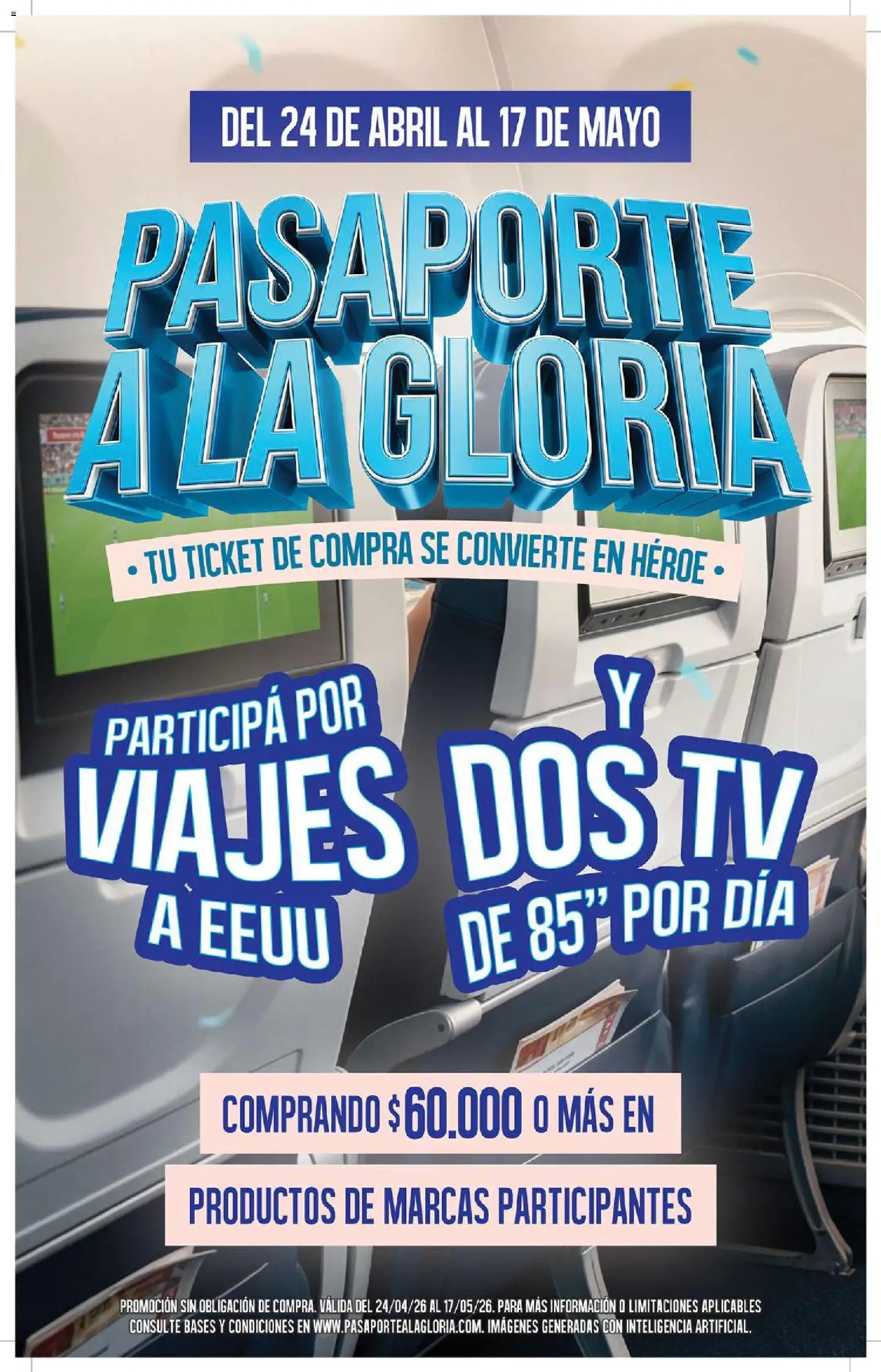 Disco - Disco Promo PasaporteGloria  │ válido desde el 24.04.2026 | Página: 1