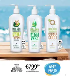 Vista previa Millanel - Catálogo válido desde el 05.01.2026 | Página: 11 | Productos: Aceite, Avena, Emulsión, Palta