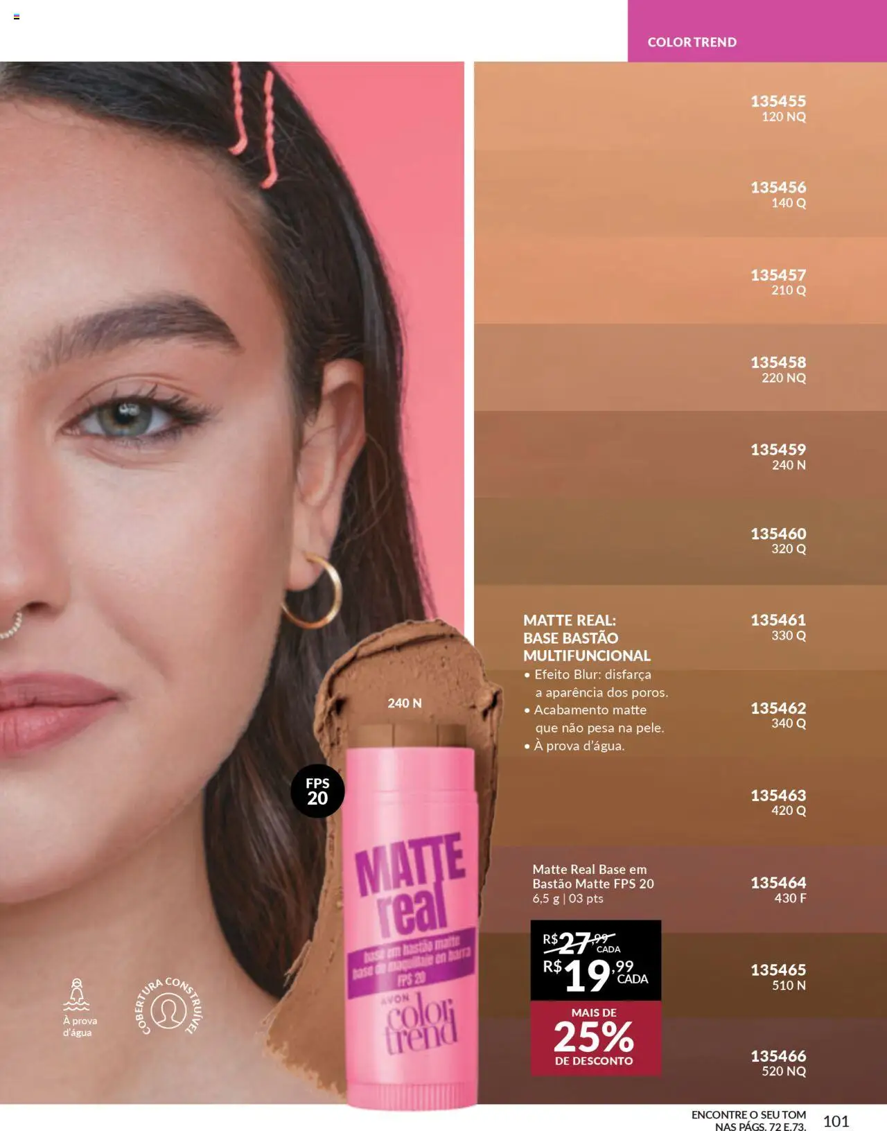 Avon Folheto - válido de 27.09.2025 | Página: 101 | Produtos: Multifuncional, Base