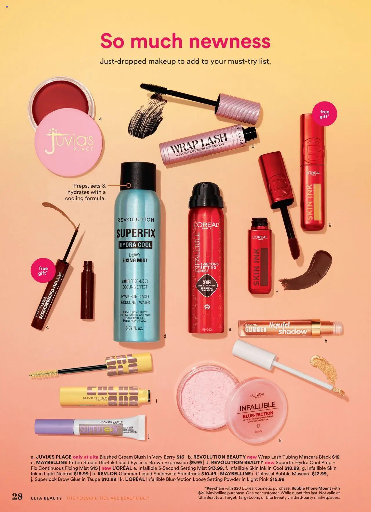 Ulta Beauty Weekly Ad - valid from 29.06.2025 | Page: 28 | Products: Ink, Mascara, Eyeliner, Phone