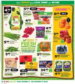 Preview of Thrifty Foods weekly flyer / circulaire from shop Thrifty Foods valid from 11.12.2025 | Page: 7 | Products: Salad, Potatoes, Bag, Apples