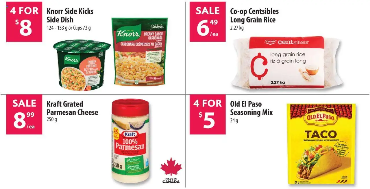 Co-op Food flyer valid from 14.08.2025 | Page: 12 | Products: Rice, Cheese, Chicken