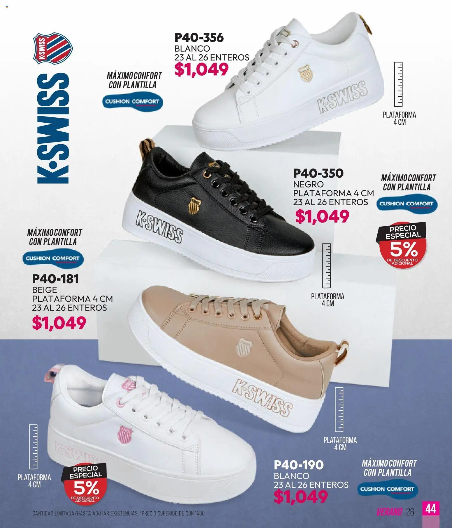 Nuevas ofertas de Cklass válidas en toda la República Mexicana desde el 28.04.2026. ¡Encuentra las mejores ofertas en Cklass catálogo Sportweek! | Página: 45