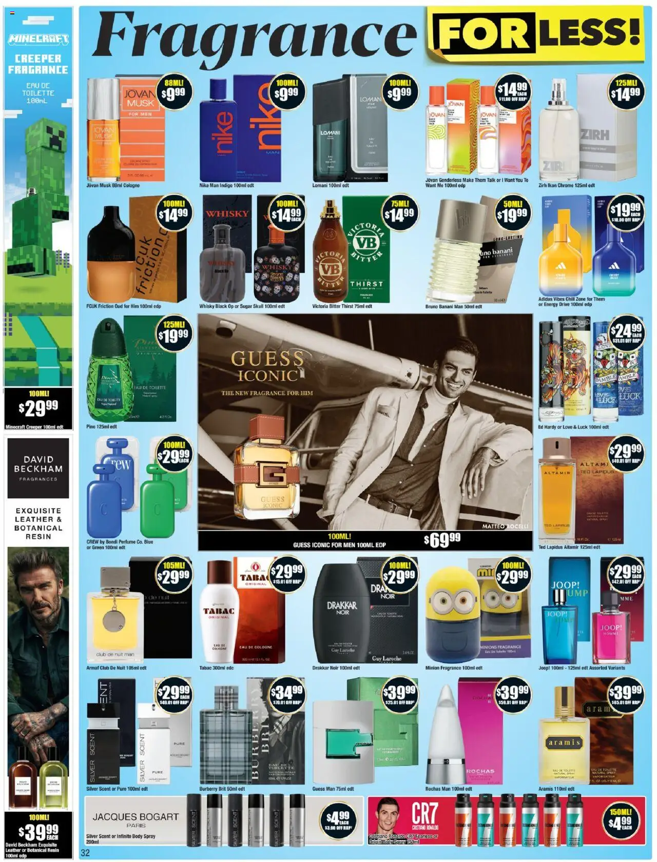 Chemist Warehouse catalogue - valid from 26.06.2025 | Page: 32 | Products: Perfume, Fragrance, Eau de toilette, Sugar