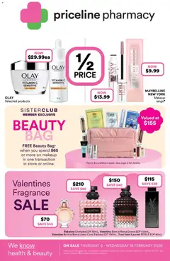 Preview of Priceline Pharmacy Catalogue  - valid from 05.02.2026