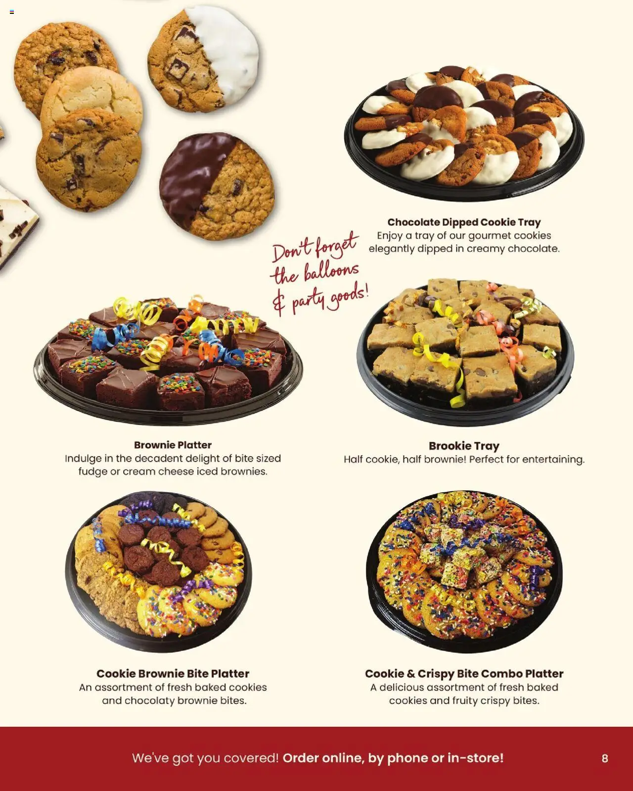 Acme Entertaining Guide - valid from 03.10.2025 | Page: 9 | Products: Cheese, Cream, Cookies, Phone