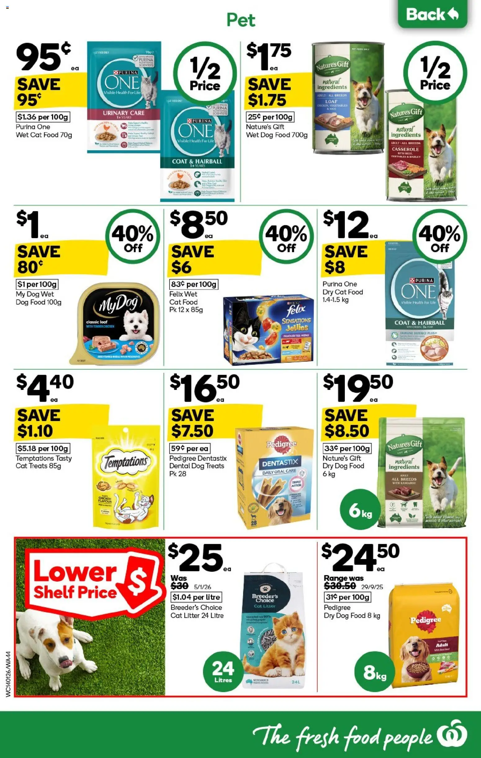 Woolworths catalogue - valid from 14.01.2026 | Page: 44 | Products: Fur, Chicken, Dog food, Coat