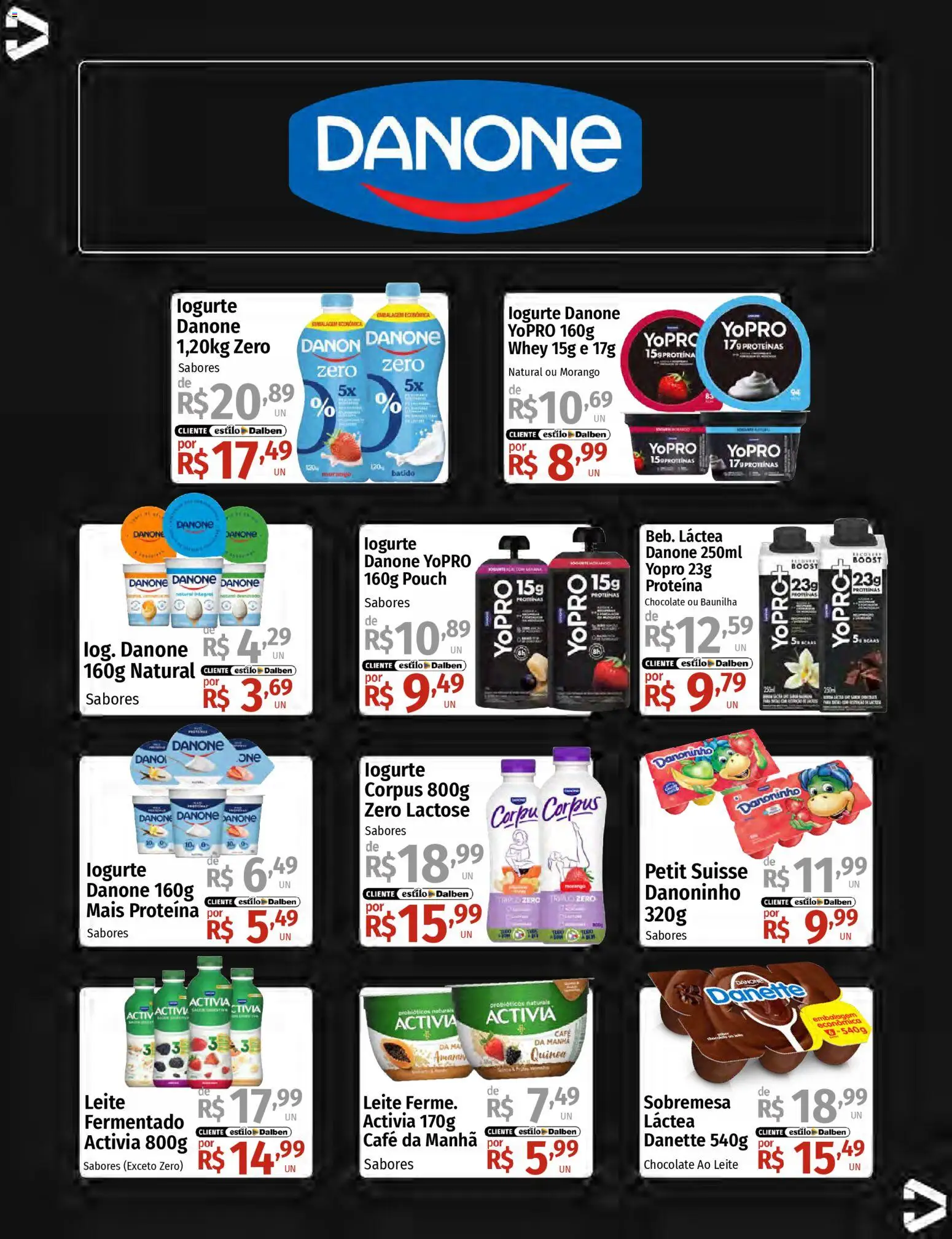 Supermercado Dalben Folheto - válido de 12.02.2026 | Página: 18 | Produtos: Probióticos, Quinoa, Leite, Café