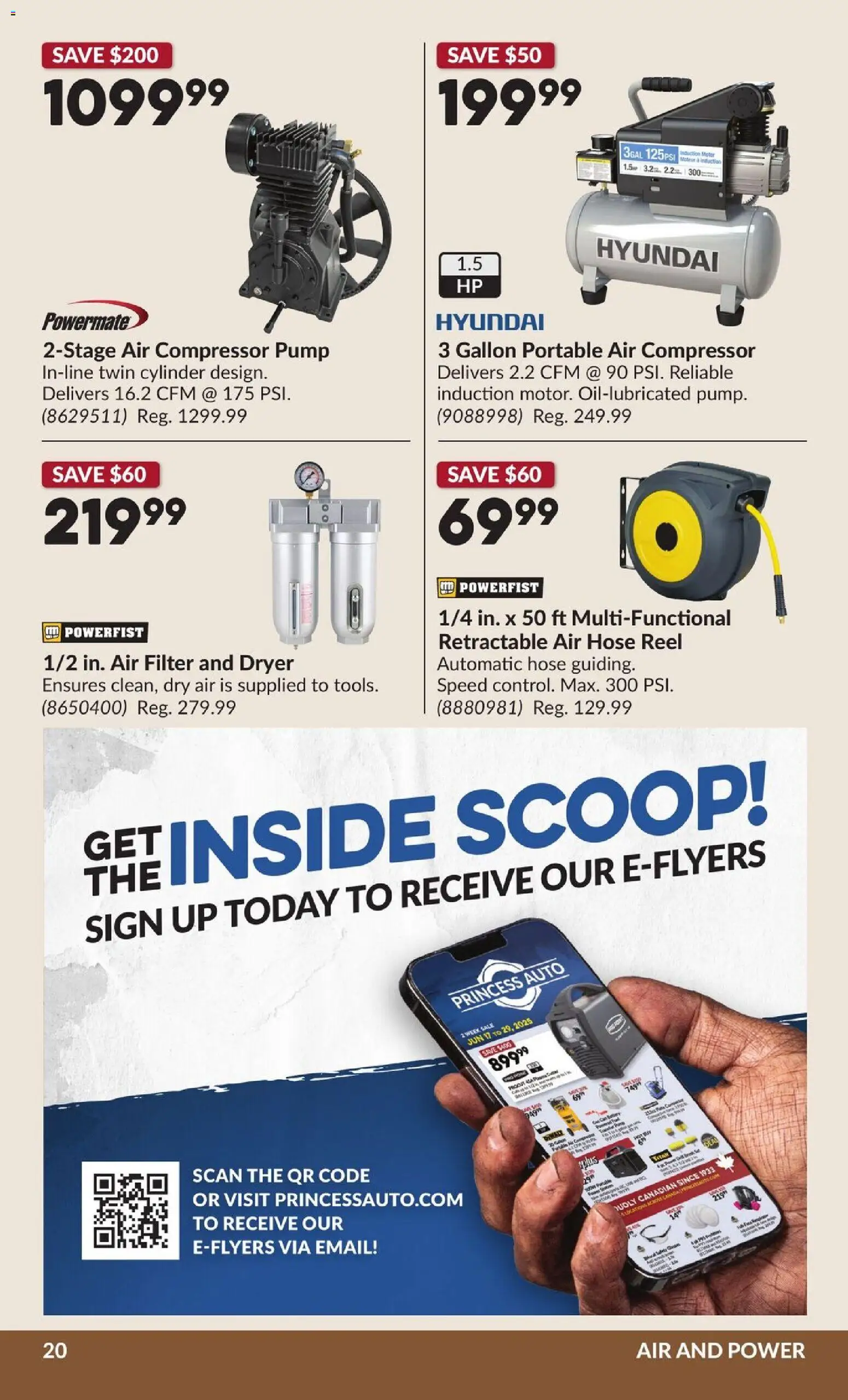 Princess Auto flyer valid from 07.04.2026 | Page: 26 | Products: Dryer