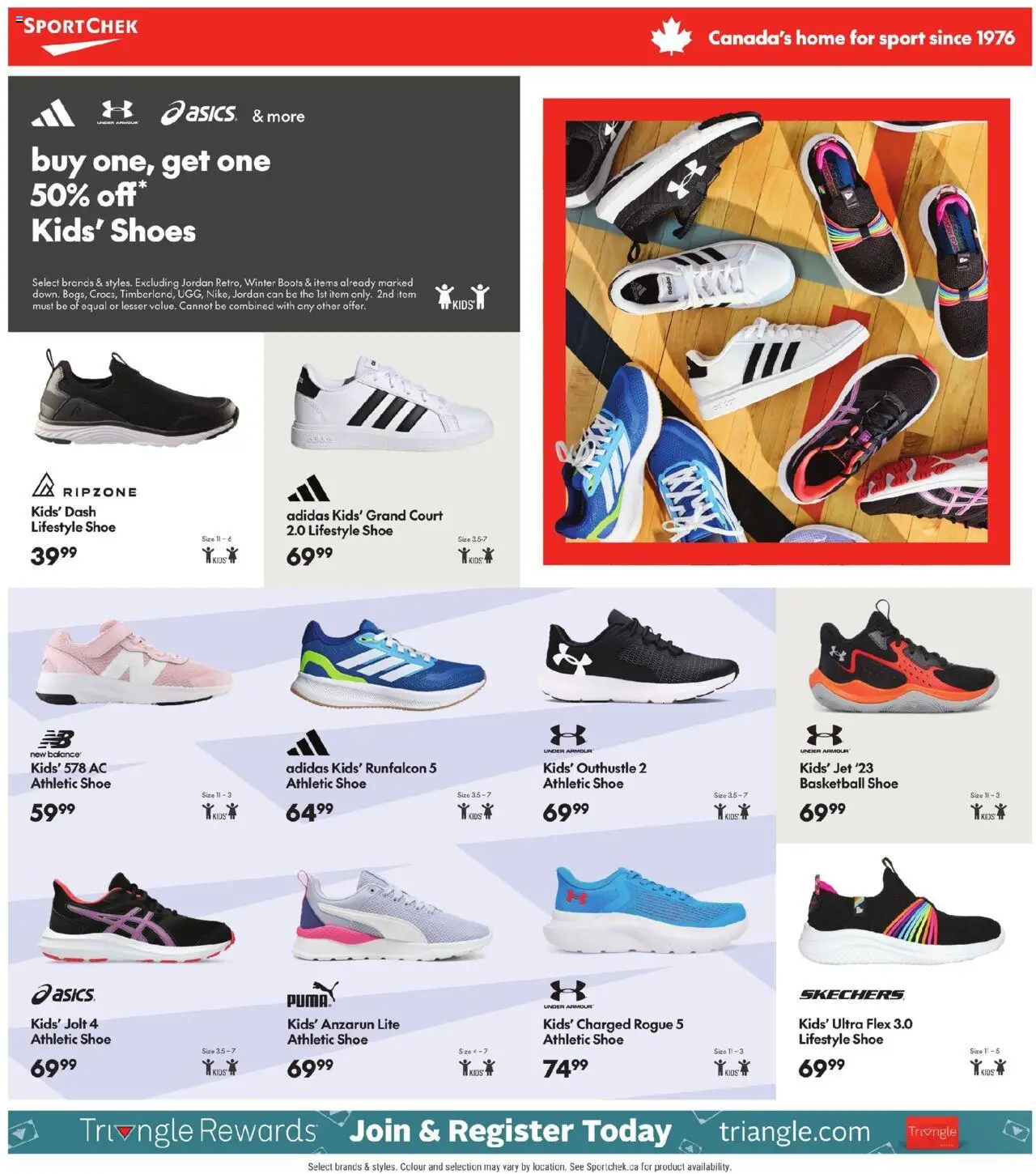 Sport Chek flyer valid from 14.08.2025 | Page: 3 | Products: Boots, Shoes