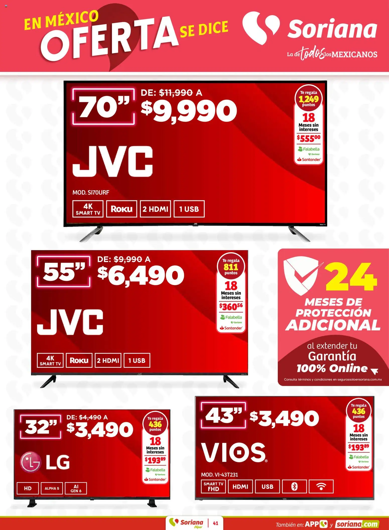 Nuevas ofertas de Soriana válidas en toda la República Mexicana desde el 12.02.2026. ¡Encuentra las mejores ofertas en Soriana - Preciazazaso Híper: Ags, Col, Gto, Jal, Mich! | Página: 41 | Productos: Usb, Té