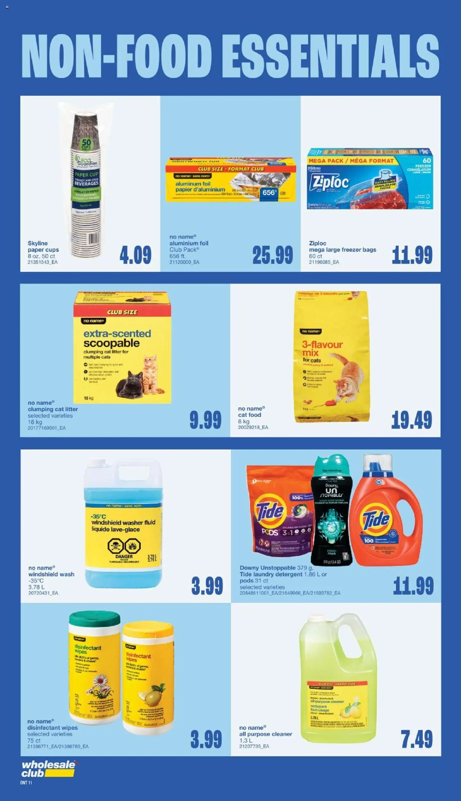 Wholesale Club flyer valid from 01.01.2026 | Page: 14 | Products: Freezer, Detergent