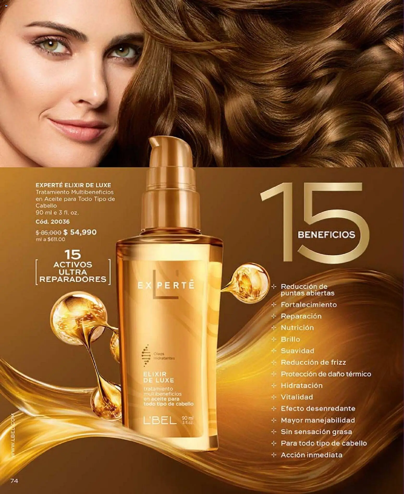 L'Bel revista - valida desde el 01.04.2026 | Página: 78 | Productos: Brillo, Aceite