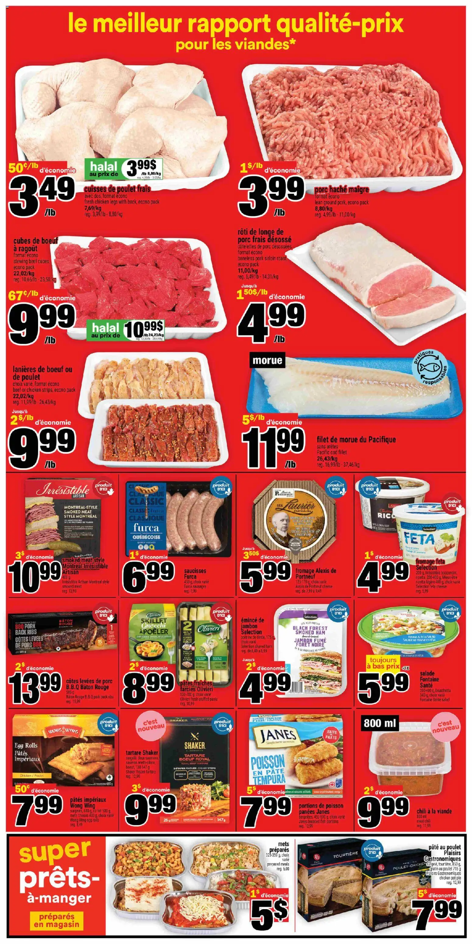 Super C flyer valid from 27.11.2025 | Page: 5 | Products: Fish, Beef, Chicken, Pork